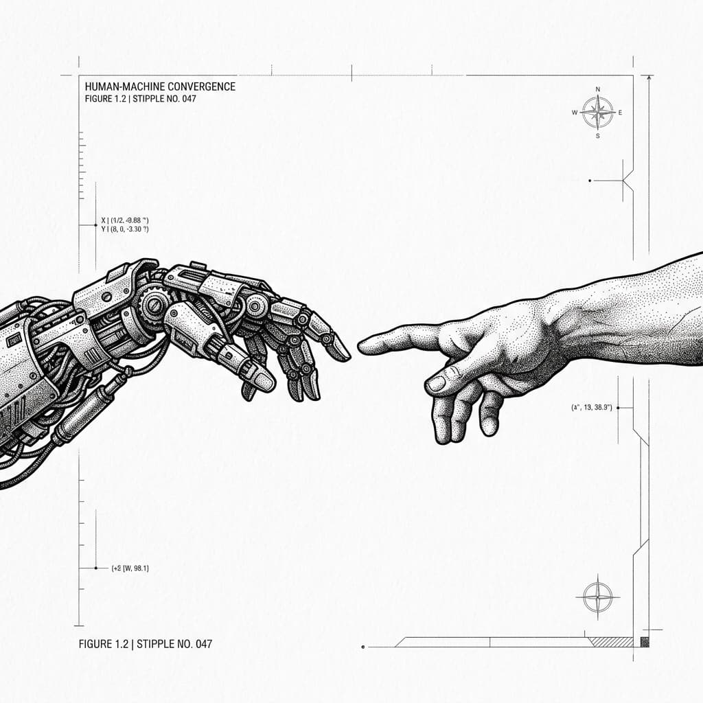 Emergent 3D Hands Silhouette